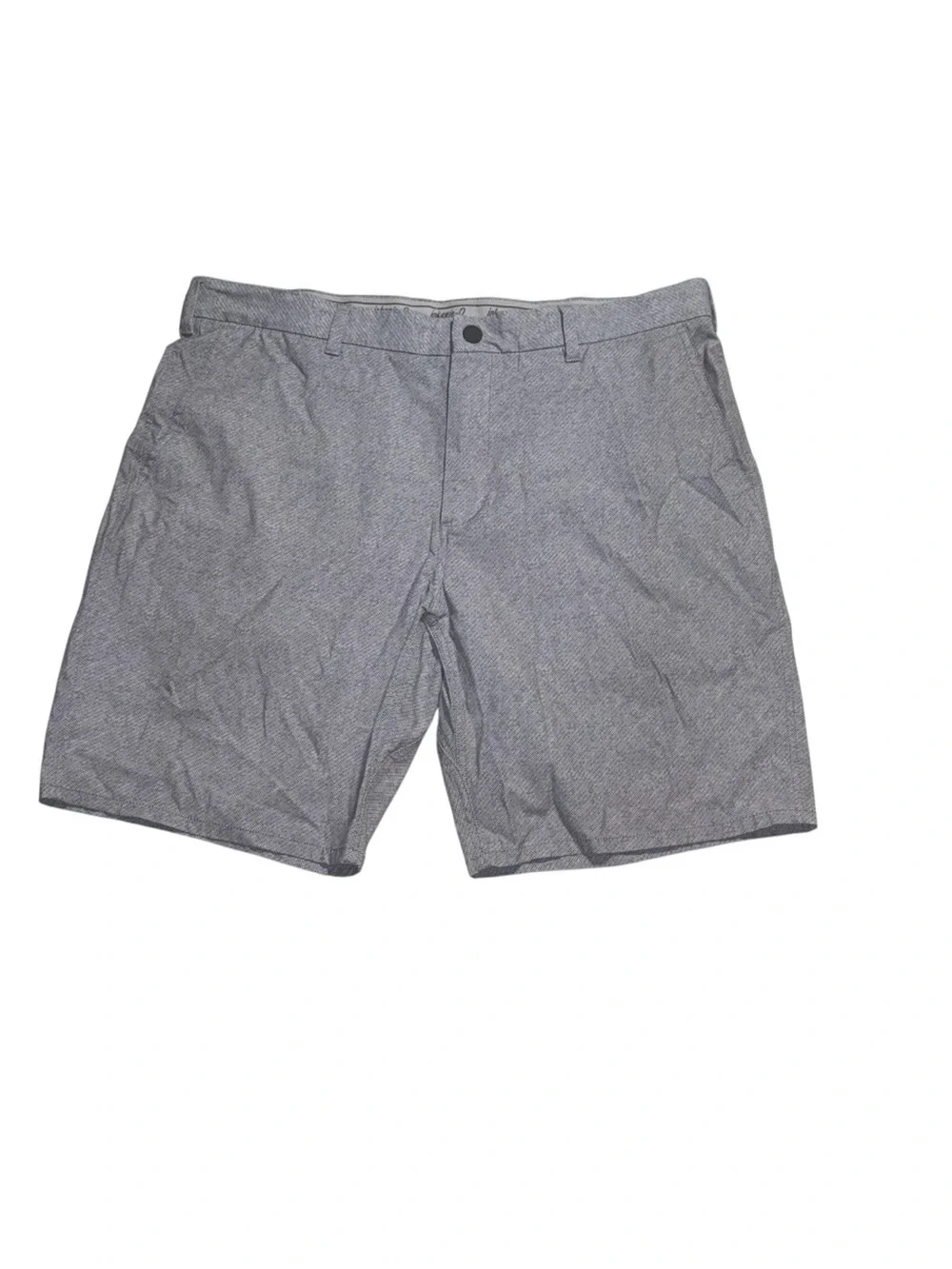 Johnnie-O Dauphin Performance Hybrid Golf Shorts Light Gray Men’s 38